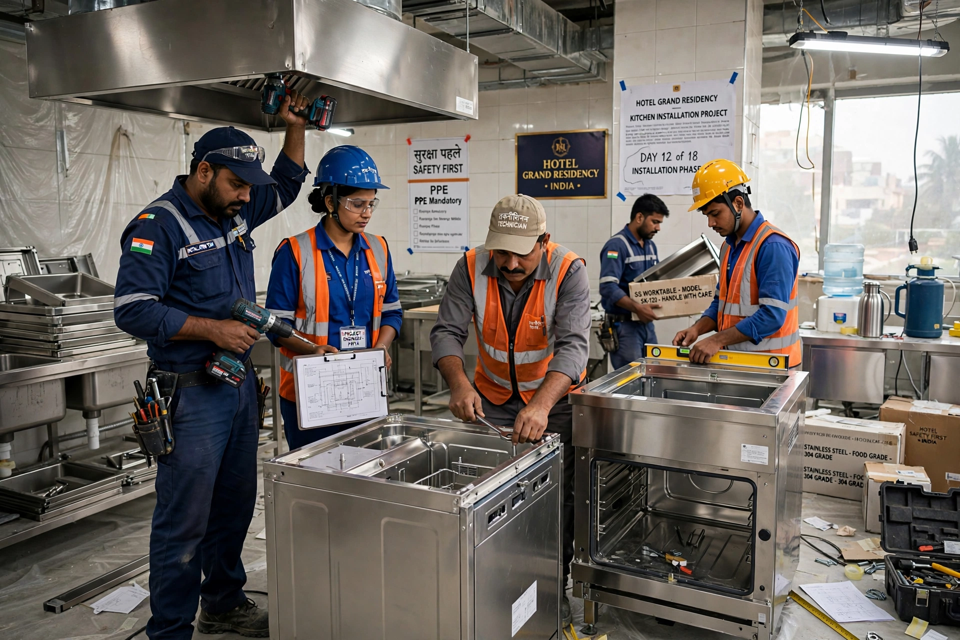 JMD Commercial Kitchen Installation