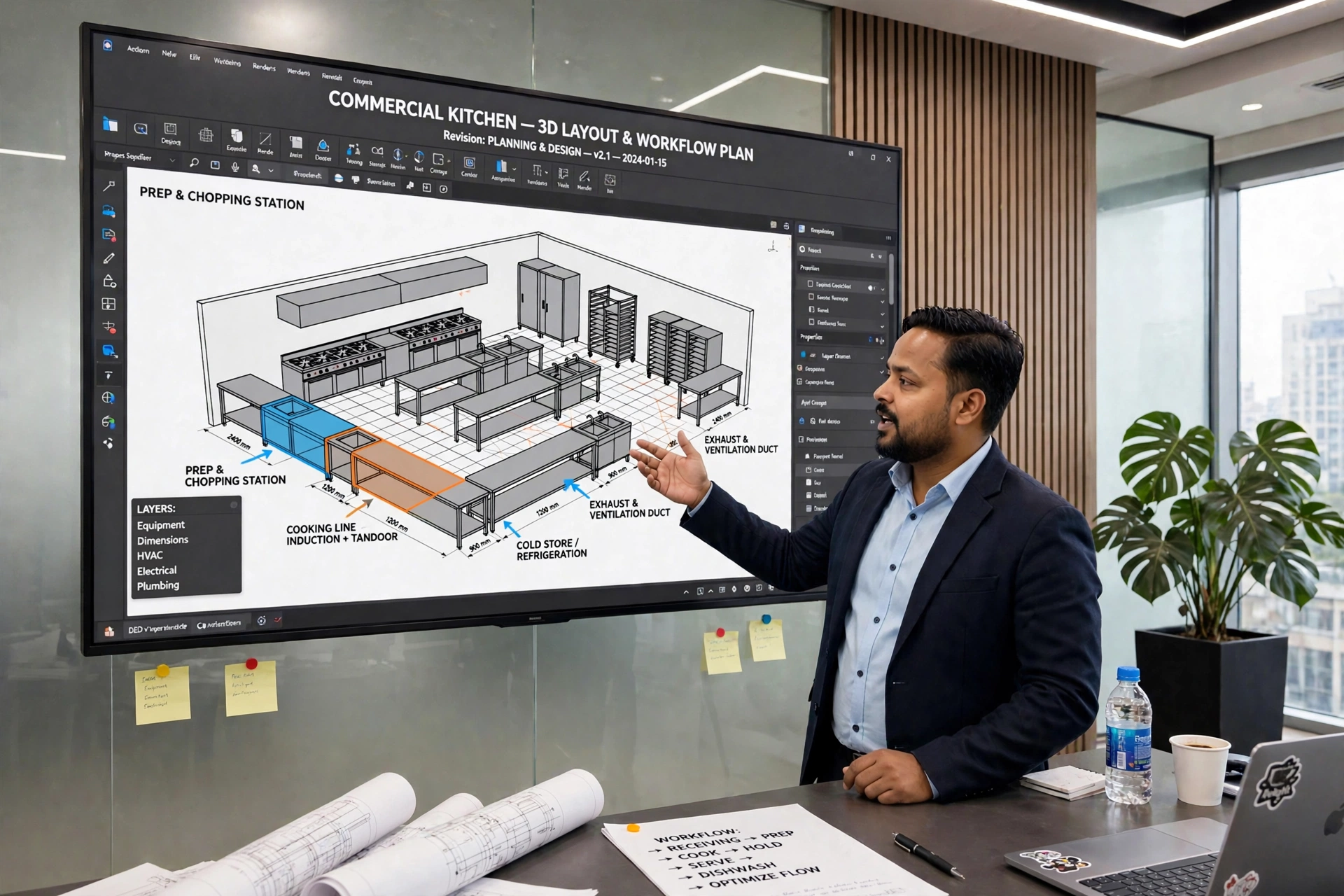 JMD commercial kitchen planning and design
